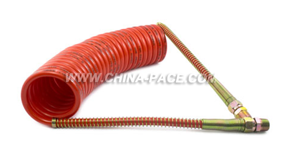 Suzi Coil Hose, Air brake Coil Hose, Suzi Nylon Hose with Fittings